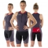 Zone3 Aquaflo tri short zwart-grijs dames 2015  Z14187